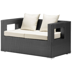 Algarva Outdoor Sofa in Chocolate