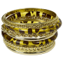 Gold Bangle Set